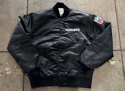 Vintage Los Angeles Oakland Vegas Raiders Starter Pro Line Satin