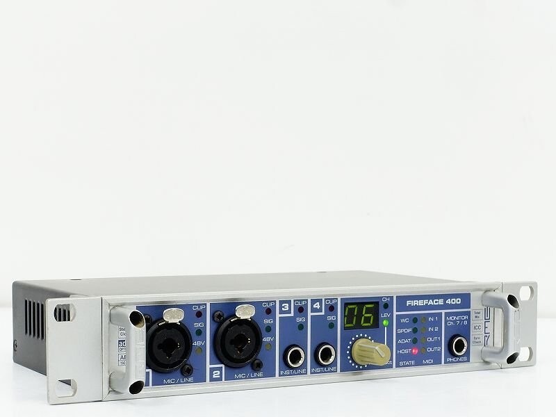 RME Audio Fireface 400 Digital Recording Interface Confirmed