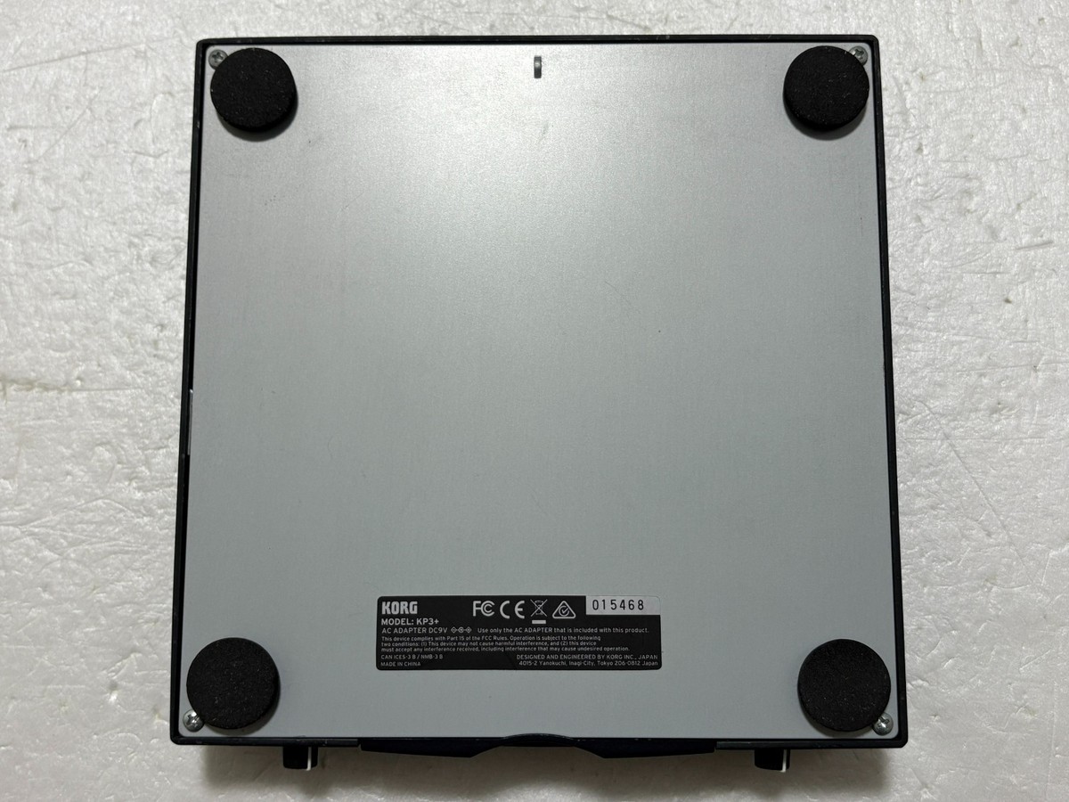 Korg KP3+ Kaoss Pad Dynamic Effect Sampler Used with Adapter Used