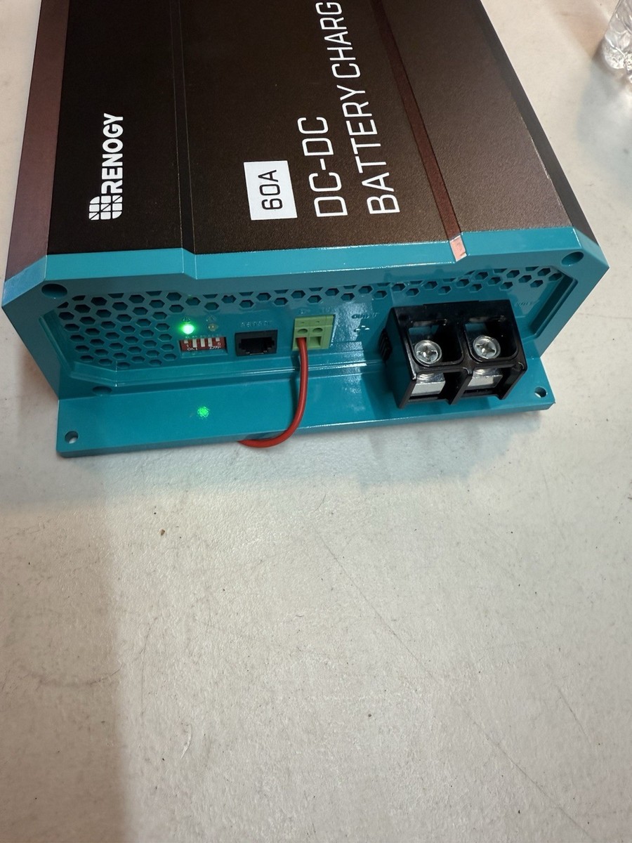 Renogy 12V 60A DC to DC On Board Battery Charger for Flooded Gel