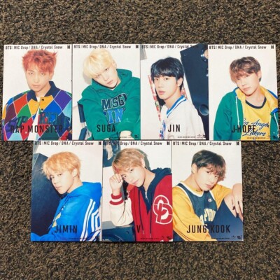 BTS Mic drop / DNA Crystal Snow Japan F.C Limited Official