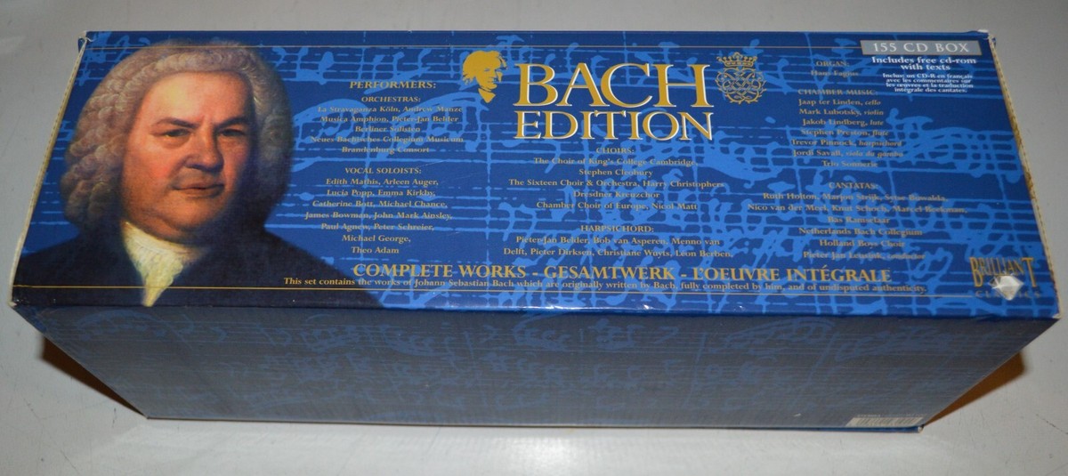 Bach Edition: Complete Works (CD, Nov-2006, 155 Discs, Brilliant