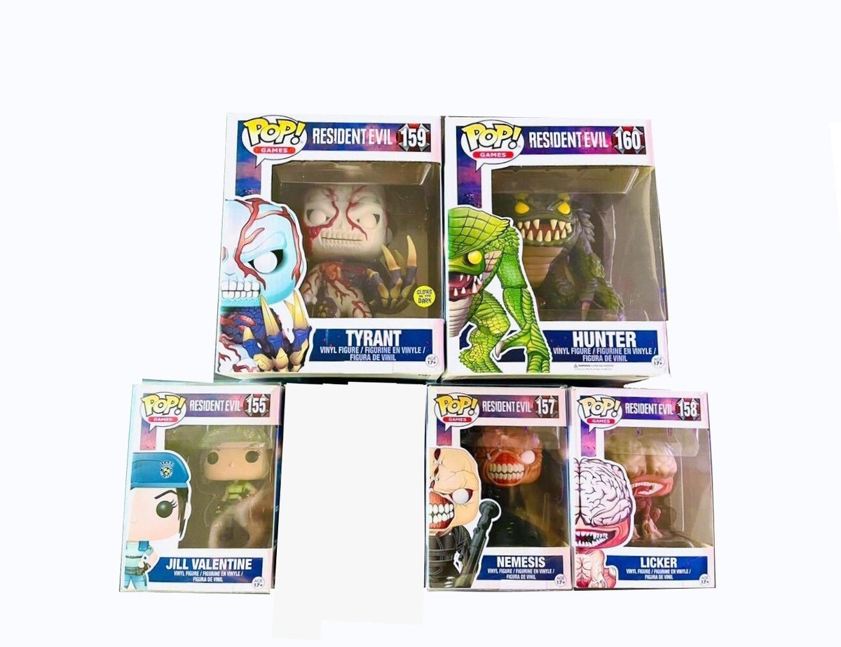 Funko Pop RESIDENT EVIL Jp Exclusive Set Leon Kennedy Jill