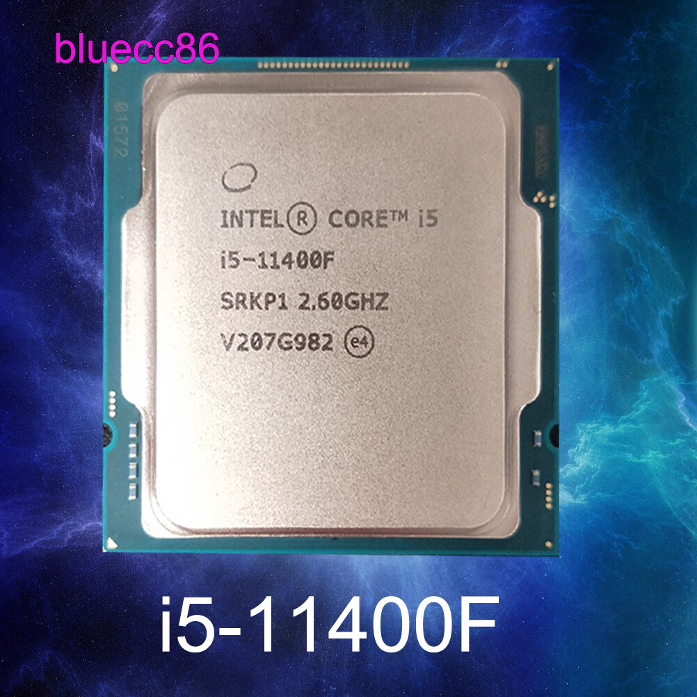 Intel Core i5-11400F LGA 1200 CPU Processor 6-Core Rocket Lake