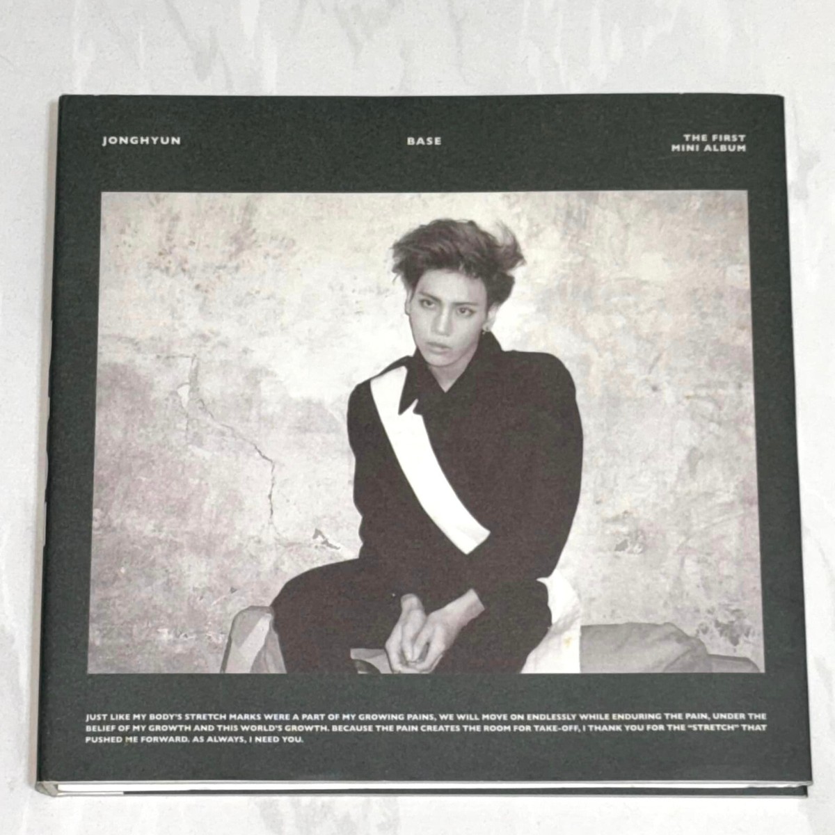 Jonghyun (Shinee) 2015 Base (Green Ver) 1st Mini Album Taiwan CD +