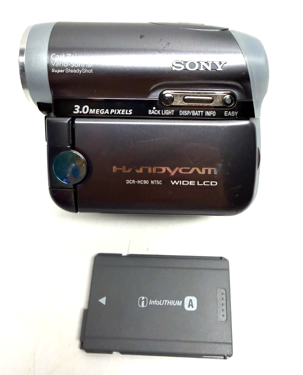 VTG Sony Handycam DCR-HC90 MiniDV Camcorder With Battery