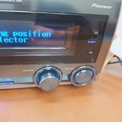 Pioneer Carrozzeria FH-P070MD 2DIN Car Audio CD MD DSP Used Tested