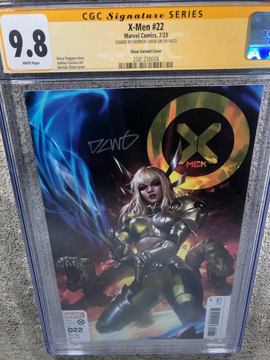X Men 22 CGC SS 9.8 Derrick Chew Magik Variant Cover 7/23 | eBay