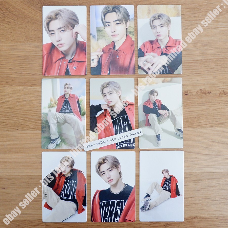 ENHYPEN SUNGHOON WORLD TOUR MANIFESTO Official Photocards Set 9pcs