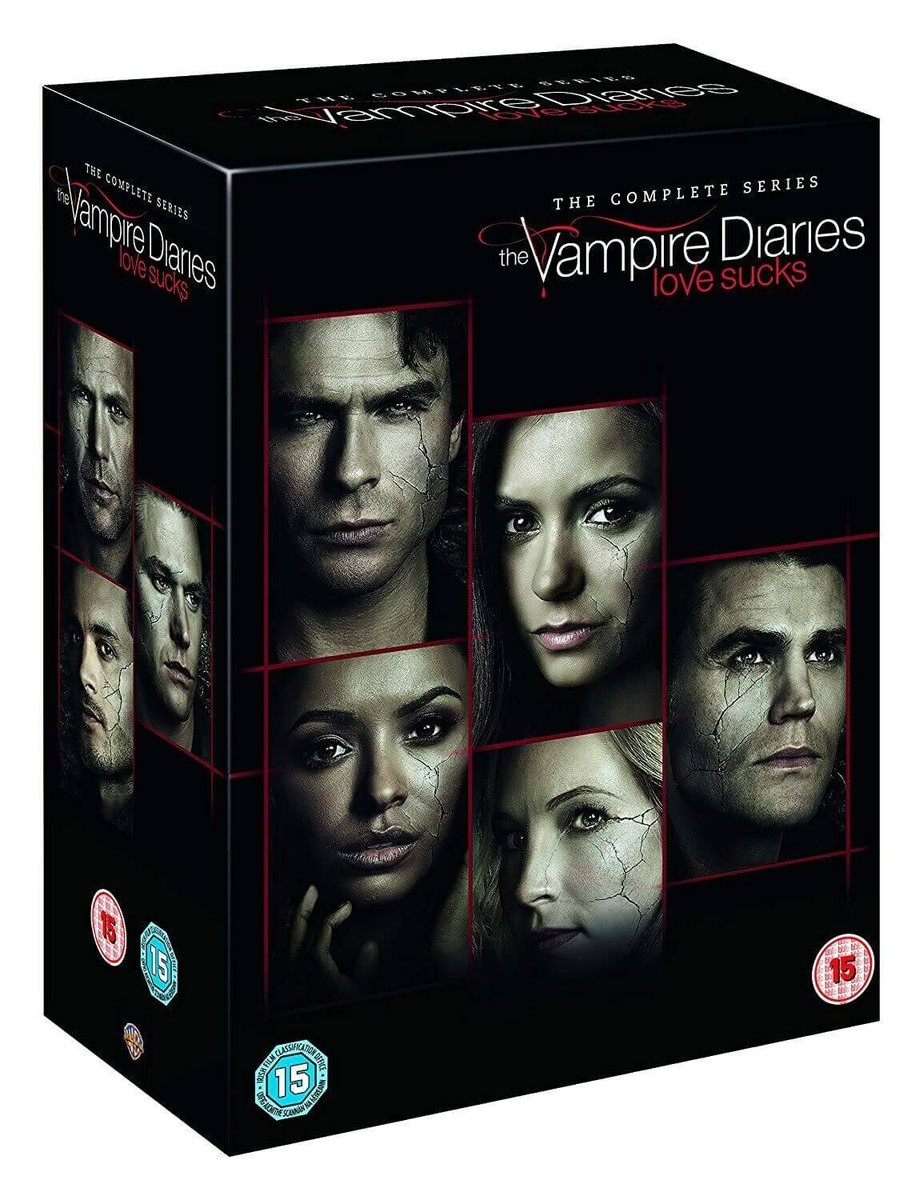 The Vampire Diaries: The Complete Series Seasons 1-8 (DVD 38-Disc