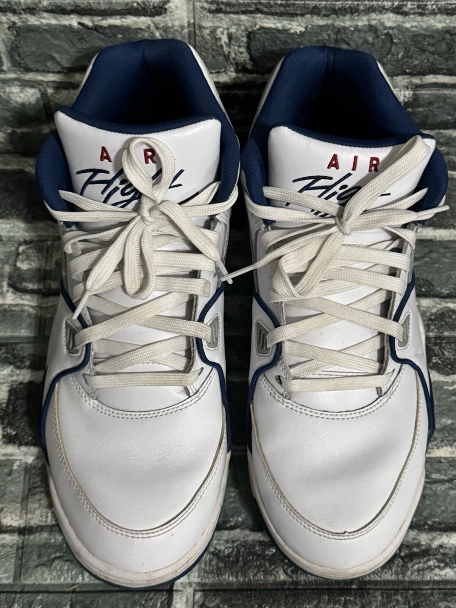 Nike Air Flight 89 White Dark Royal True Blue CN5668-101 Men's