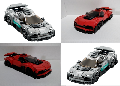 LEGO 76909 Speed Champions Mercedes-AMG Project One + Custom Red