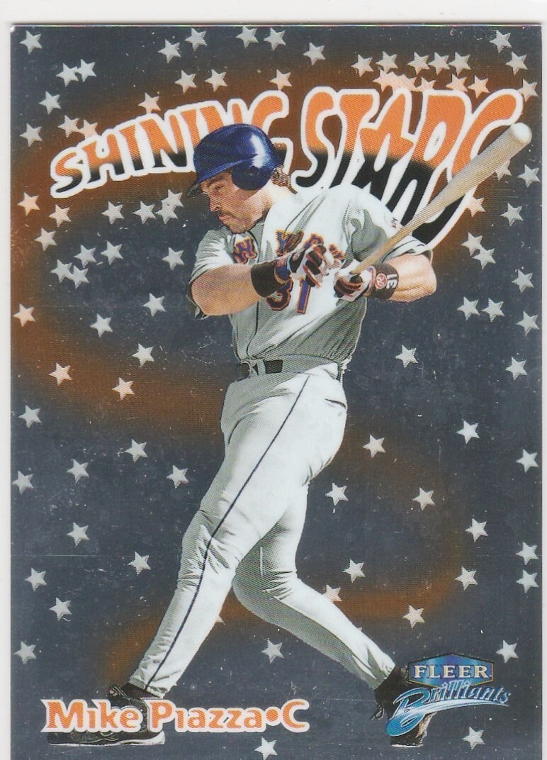 1999 Fleer Brilliants Shining Stars #7SS Mike Piazza 053-N | eBay