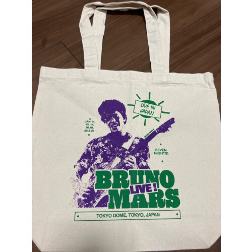 Bruno BRUNO MARS トートバッグ 法被 タオル LIVE IN TOKYO Mars Tokyo
