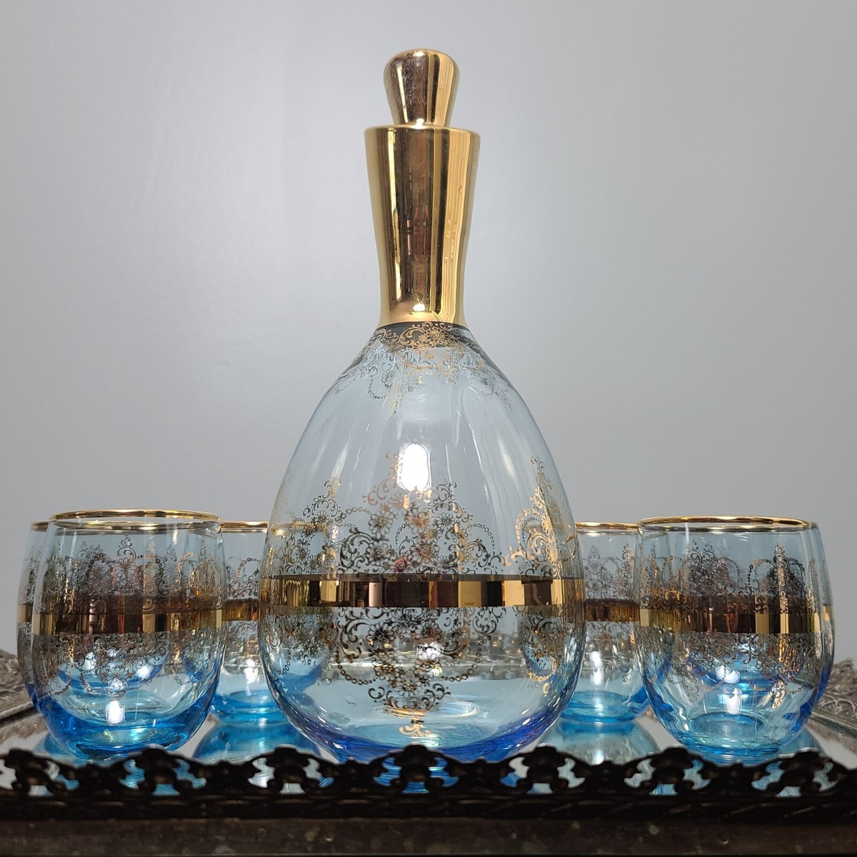 希少】ムラーノガラス デキャンタ（Vetri Murano） 希少】ムラーノ