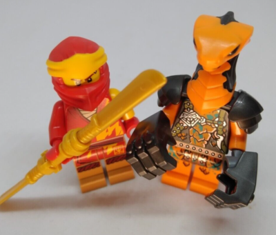LEGO Ninjago Figures - Kai vs Boa Destructor Blister pack