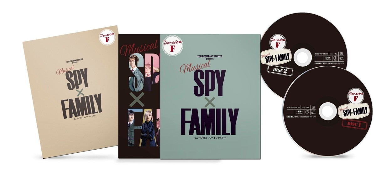 Musical SPY x FAMILY DVD Standard Edition Version F Japan 2.5D