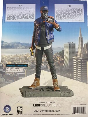 Watch_Dogs 2 Marcus Figurine Statue **OFFICIAL UBISOFT** BRAND NEW