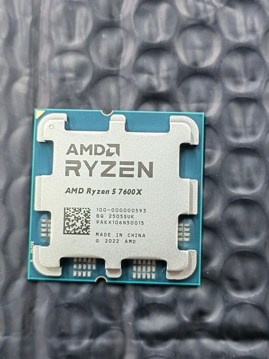 New OEM AMD Ryzen 5 7600X Desktop Processor 6-Core Unlocked ZEN 4