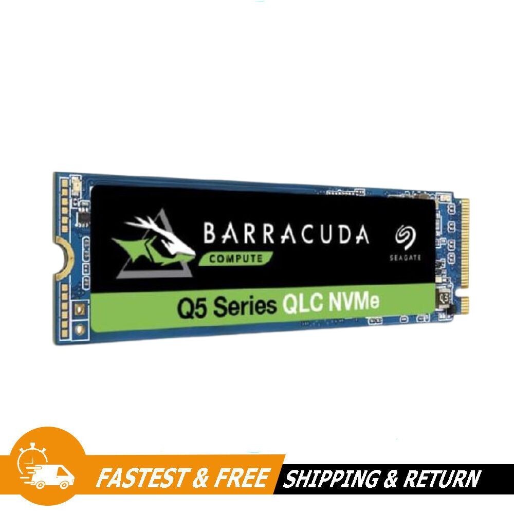 Seagate Barracuda Q5 1TB SSD PCIe NVME M.2 Solid State Drive