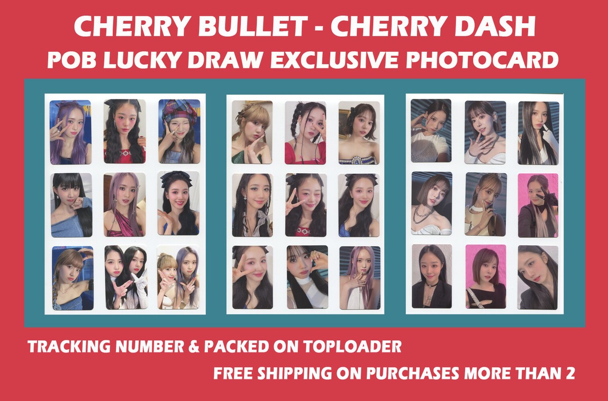 CHERRY BULLET - CHERRY DASH 3rd Mini Album POB LUCKY DRAW