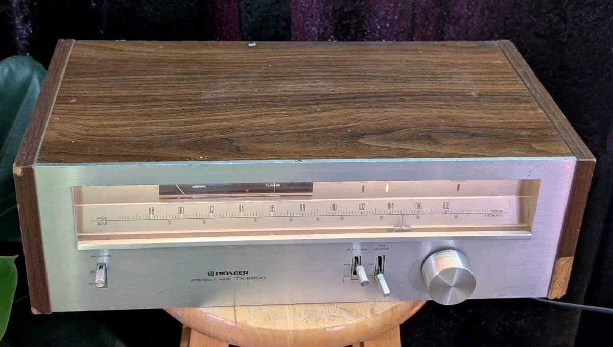 VINTAGE PIONEER TX-6800 AM FM STEREO TUNER | eBay