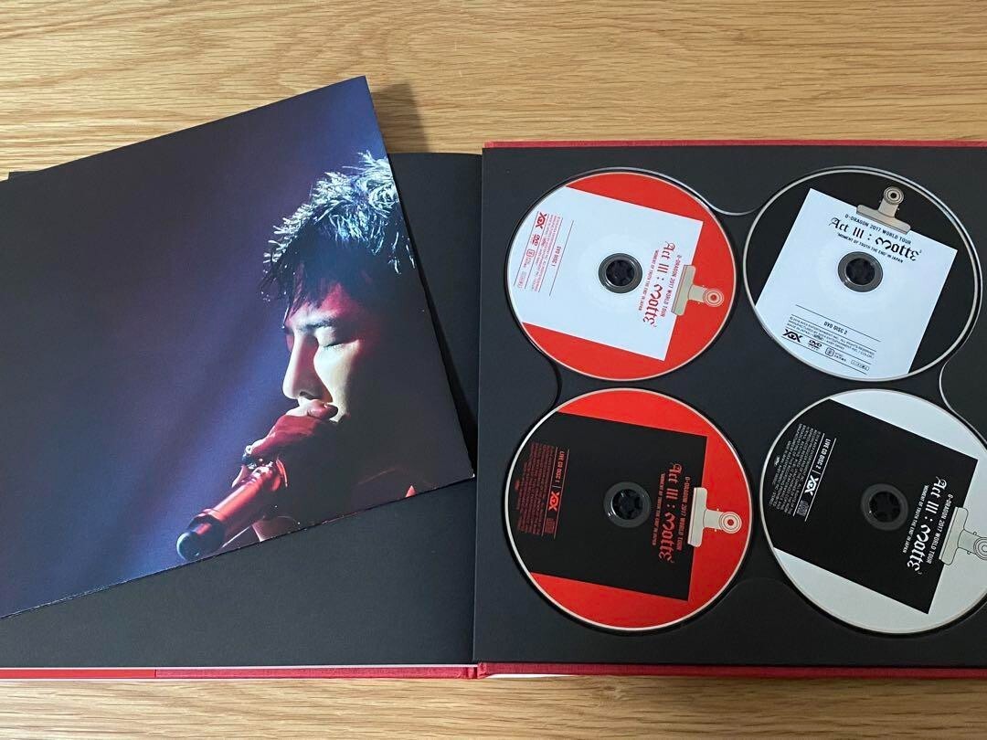 G-DRAGON 2017 WORLD TOUR 限定版 ファイル ポスター特典 Printing