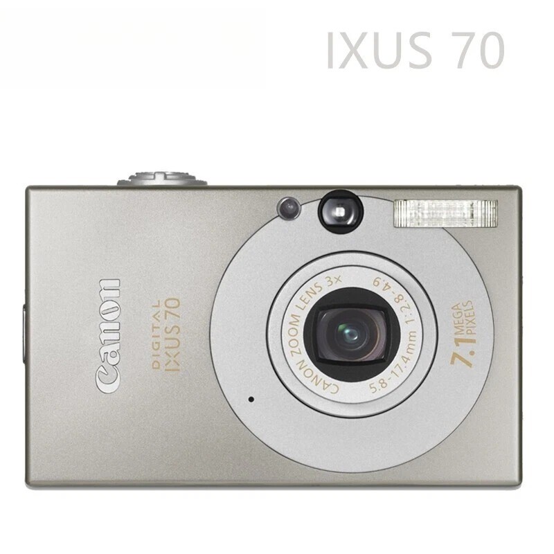 Canon IXUS 70 SD1000 7.1MP 3X Optical CCD Vintage Digital Camera