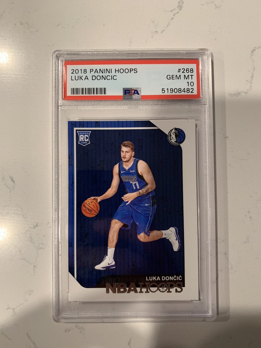 Luka doncic psa 10 rookie card NBA Hoops | eBay