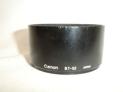 Canon BT-52 lens hood ,FD 85mm f/1.8, FD 100mm f/2, FD 100mm f/2.8