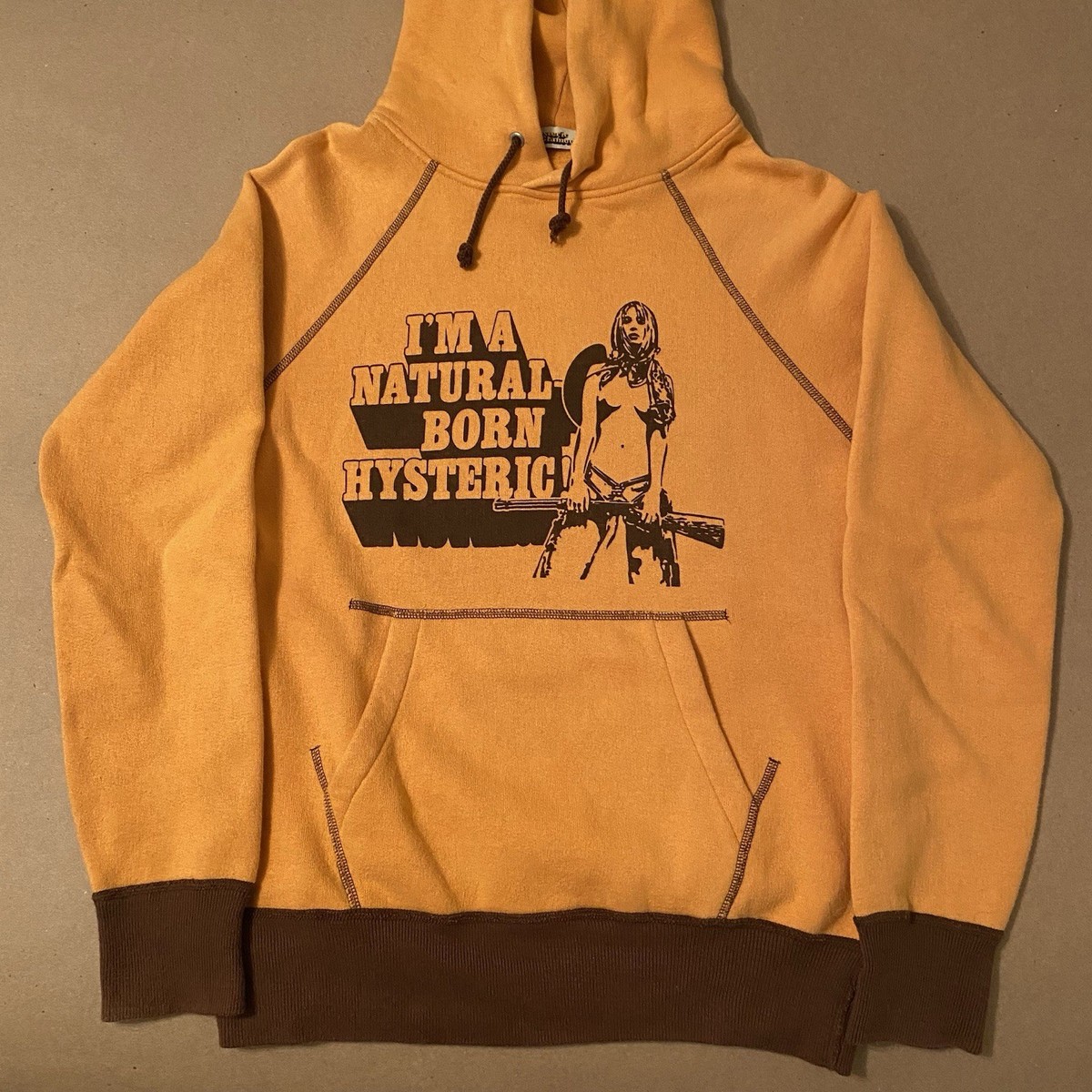 Hysteric Glamour Natural Born Hysteric Hoodie 90s Y2K | eBay