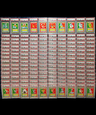 POKEMON 1995 TOPSUN GREEN BACK, COMPLETE MINT 150 CARD SET *142