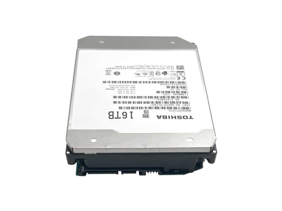 Toshiba MG08ACP16TE 16TB 512MB 7200RPM SATA 6.0Gb/s 3.5