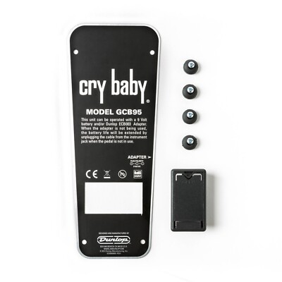 Dunlop Crybaby GCB95 Bottom Plate Kit ECB152C With Battery Cover
