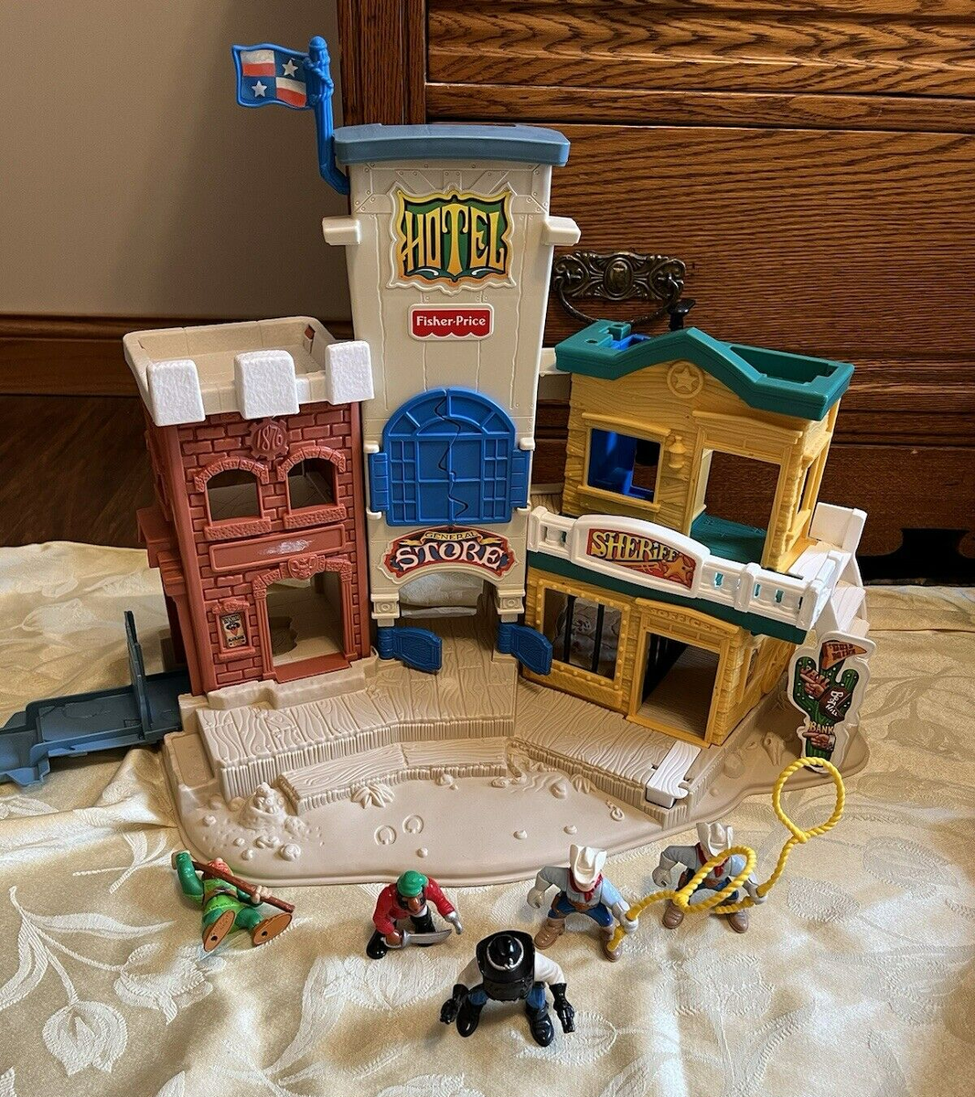 Vintage Fisher Price Great Adventures Wild West Western Cowboy