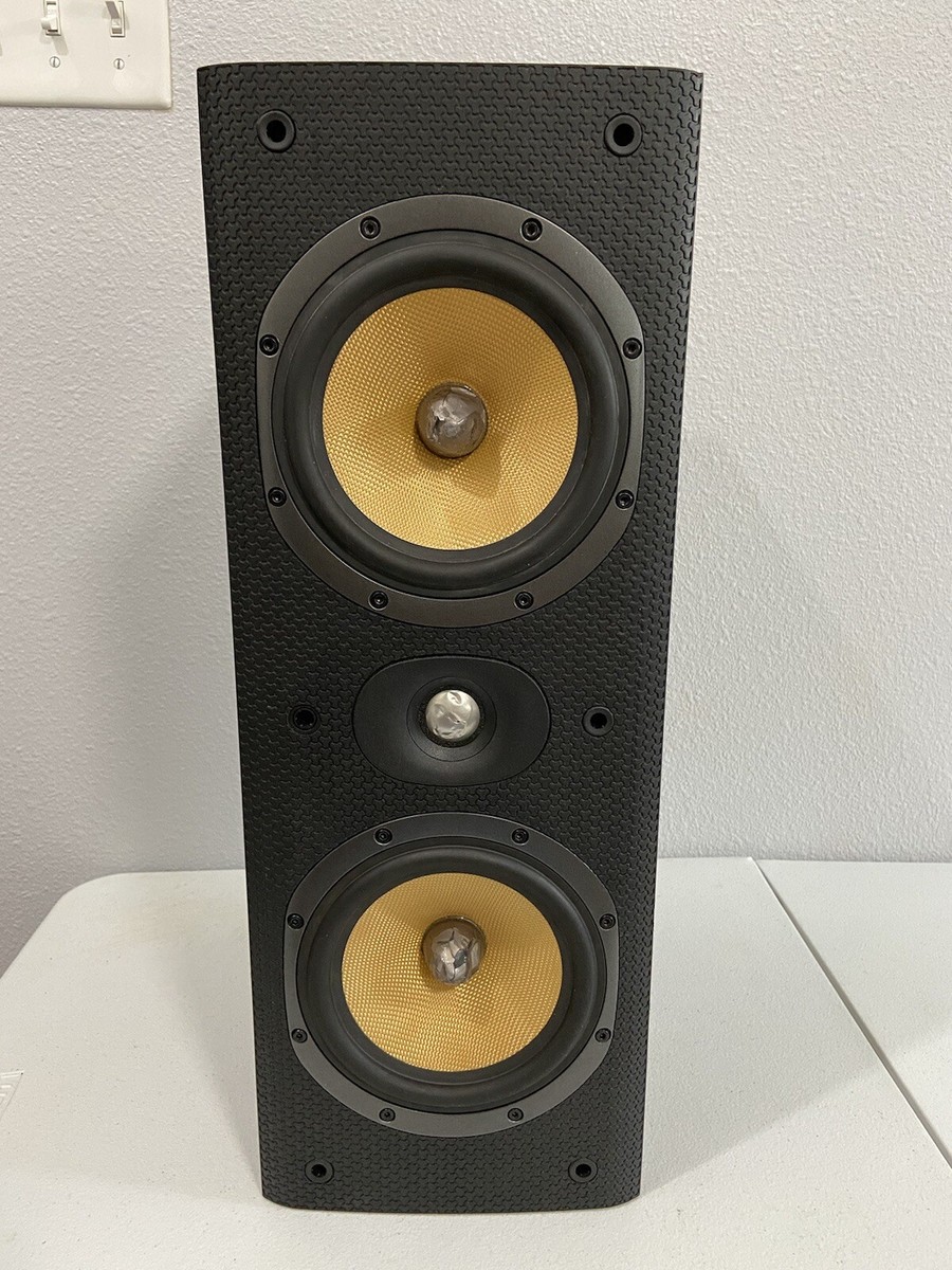 B&W LCR600 S3 Center Channel Speaker Black no grills | eBay