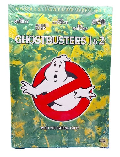 Factory Sealed GhostBusters 1 & 2 DVD Double Feature Gift Set with