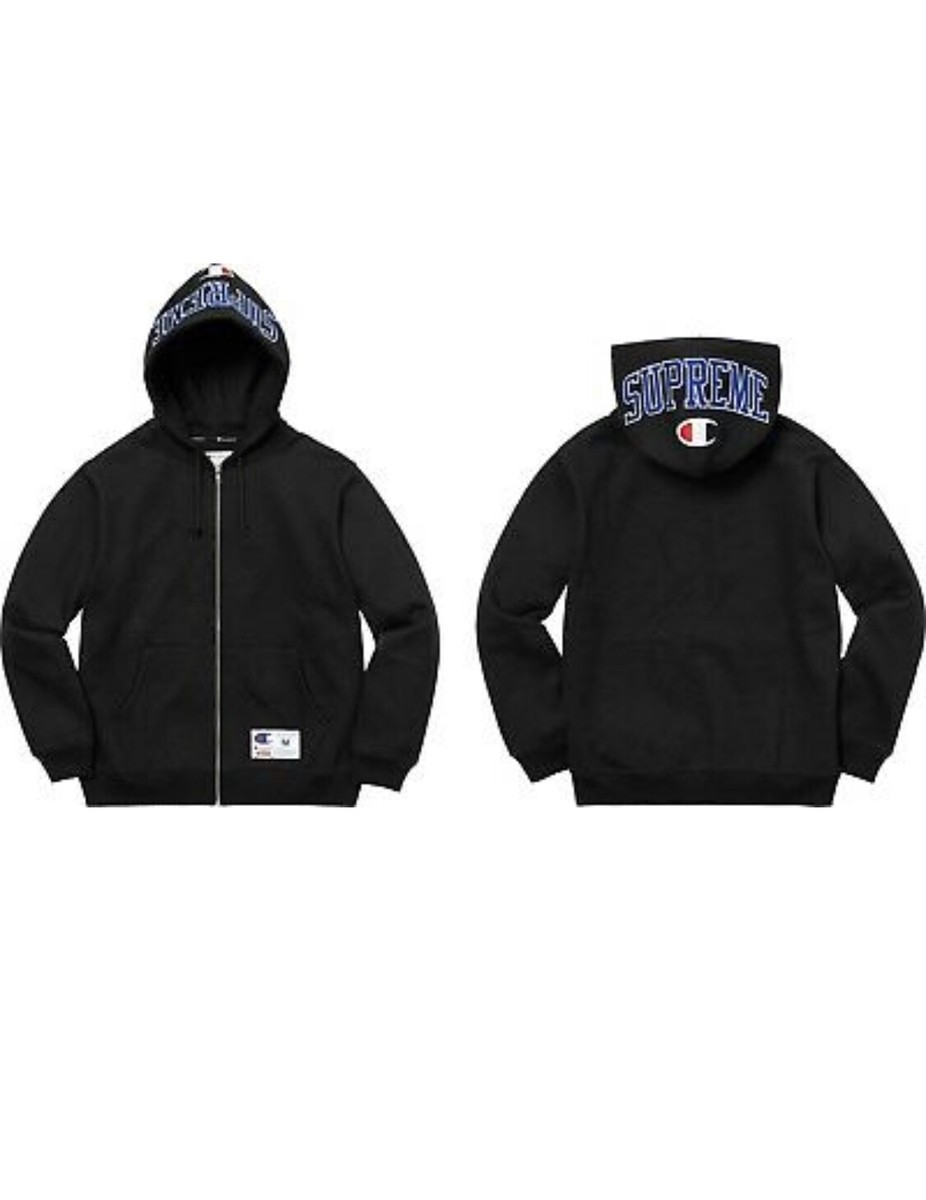 Supreme Champion Arc logo zip up sweat black. brand new | eBay