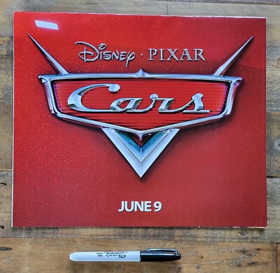 Cars and Pirates of the Caribbean 2006 Disney Pixar Dual Poster