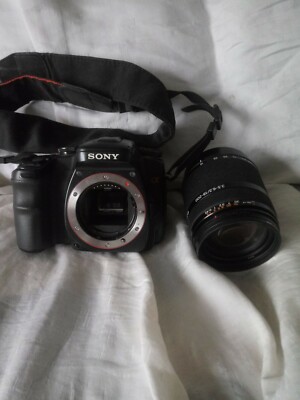 Sony dslr-a100 with Sony SAL 18-200mm f/3.5-6.3 DT Lens A-mount | eBay