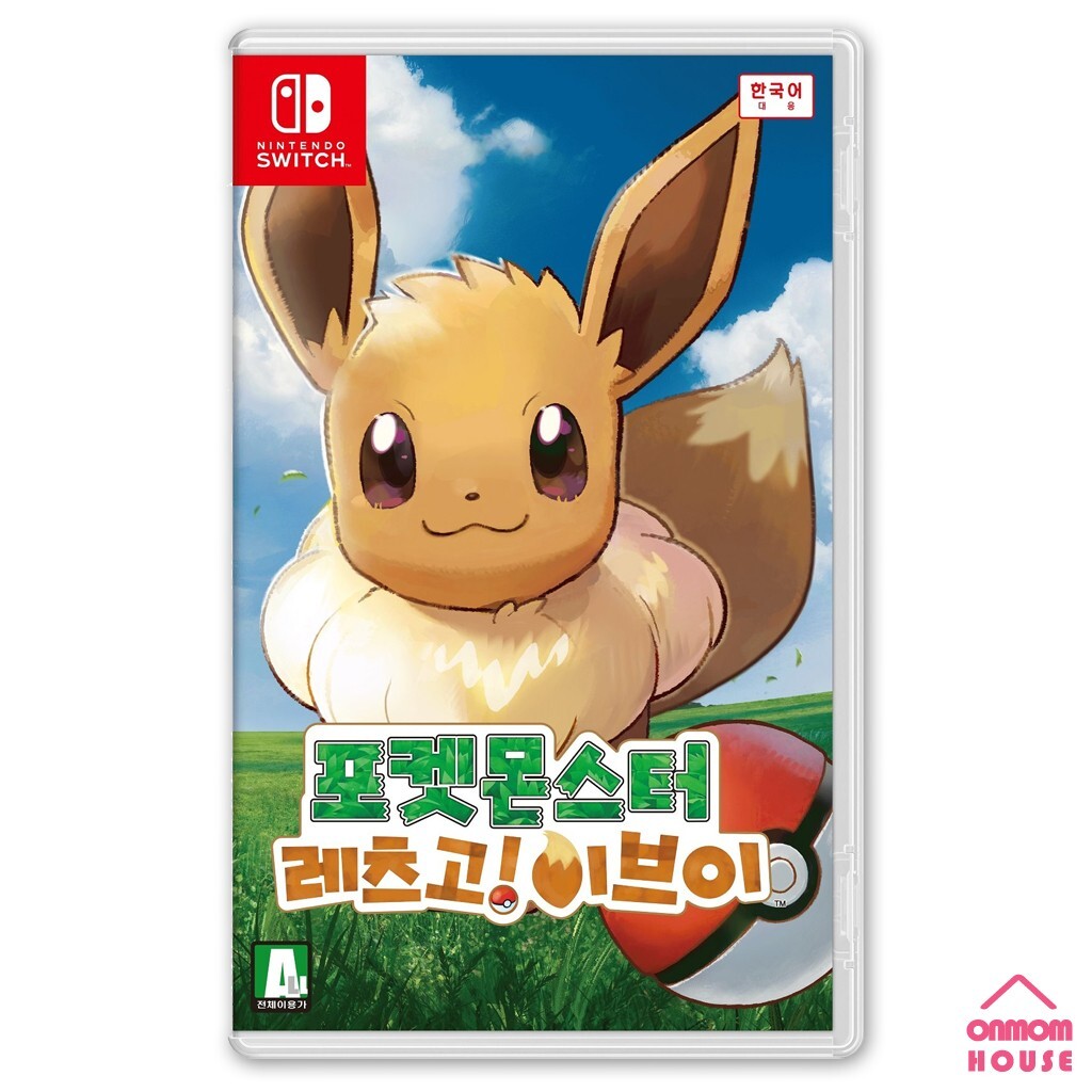 Nintendo Switch Pokemon Let's Go, Eevee! [English, Korean