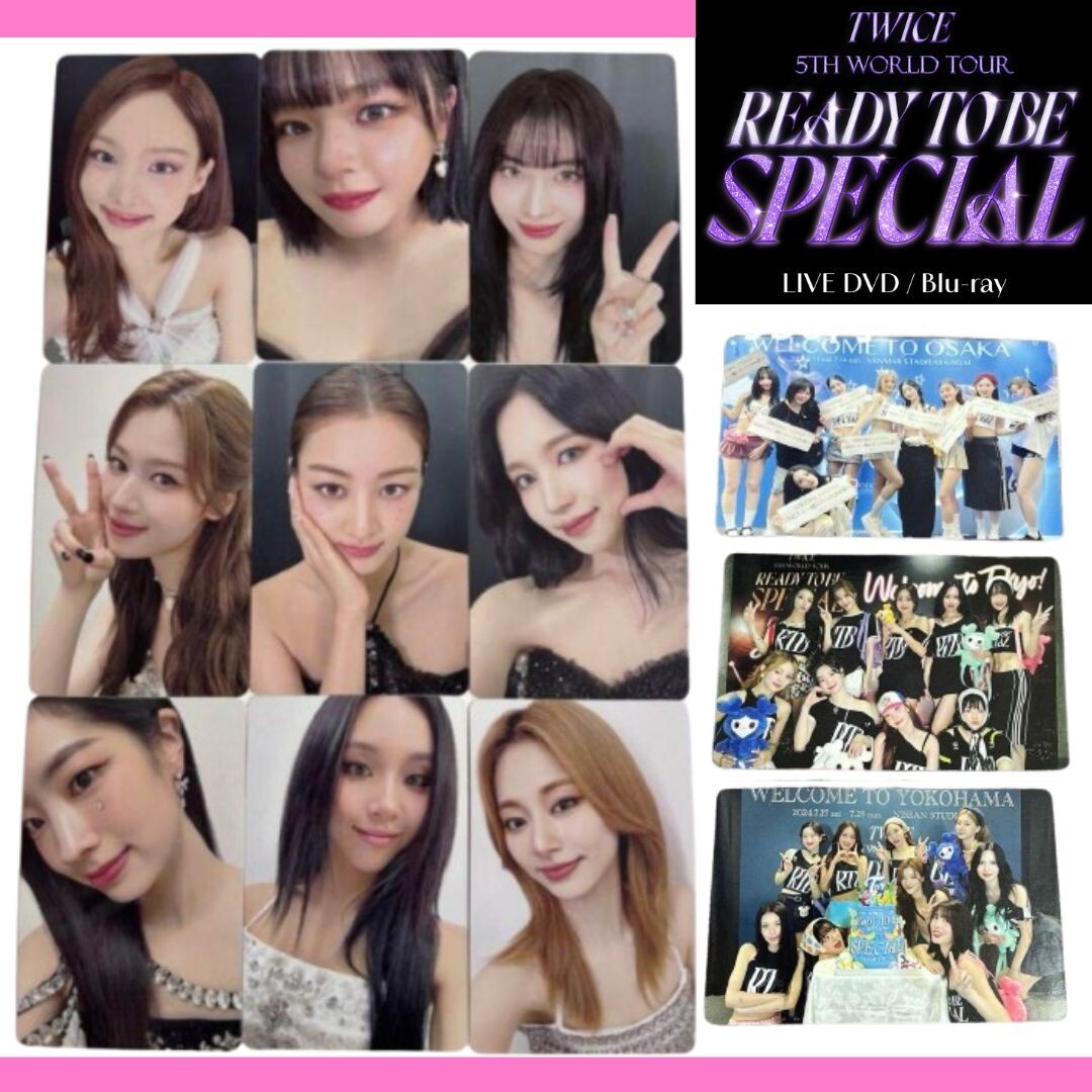 TWICE 5TH WORLD TOUR READY TO BE in JAPAN SPECIAL Blu-ray DVD
