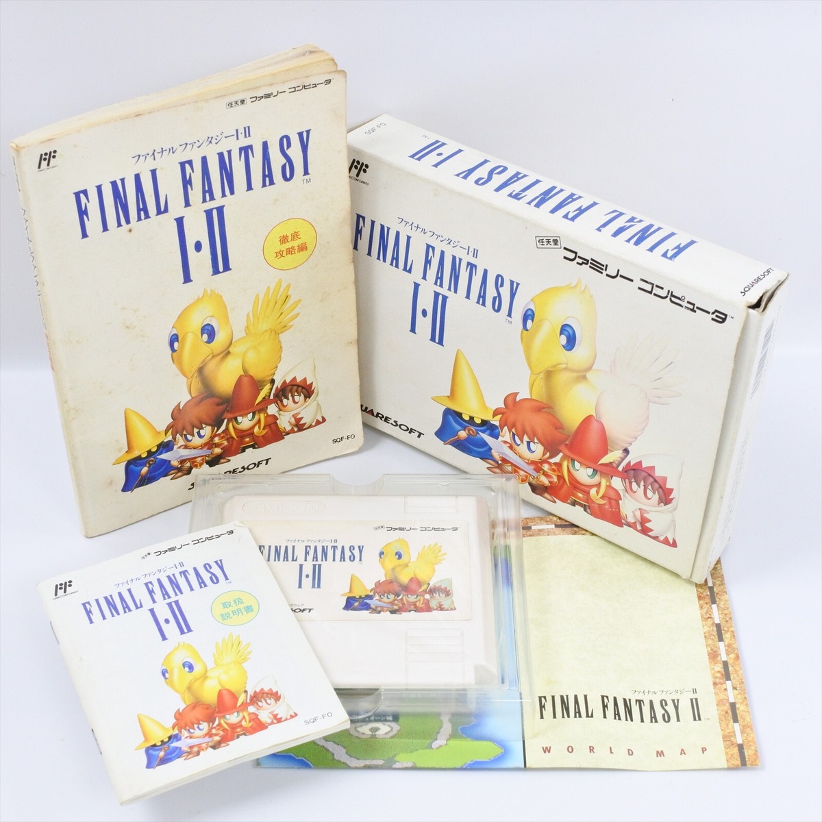 FINAL FANTASY I II 1 2 Famicom Nintendo 2482 fc | eBay