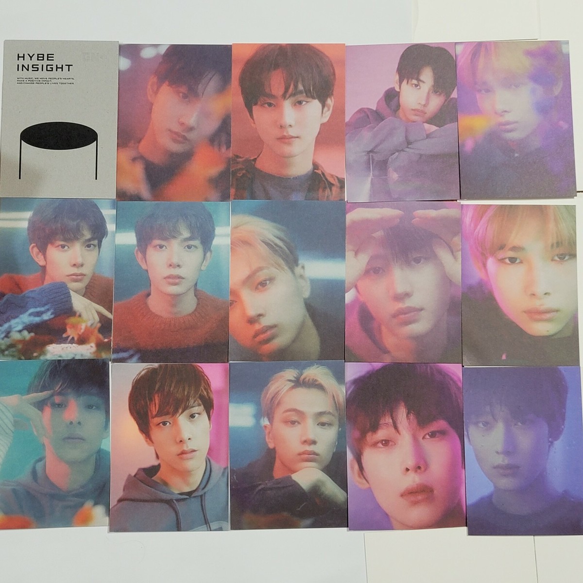 ENHYPEN HYBE INSIGHT OFFICIAL POSTCARD SET | eBay