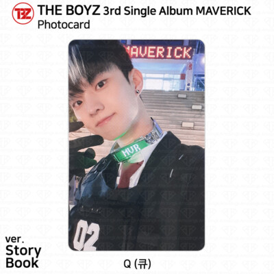 The Boyz 3rd Single Album Maverick Official Photocard Poster Q