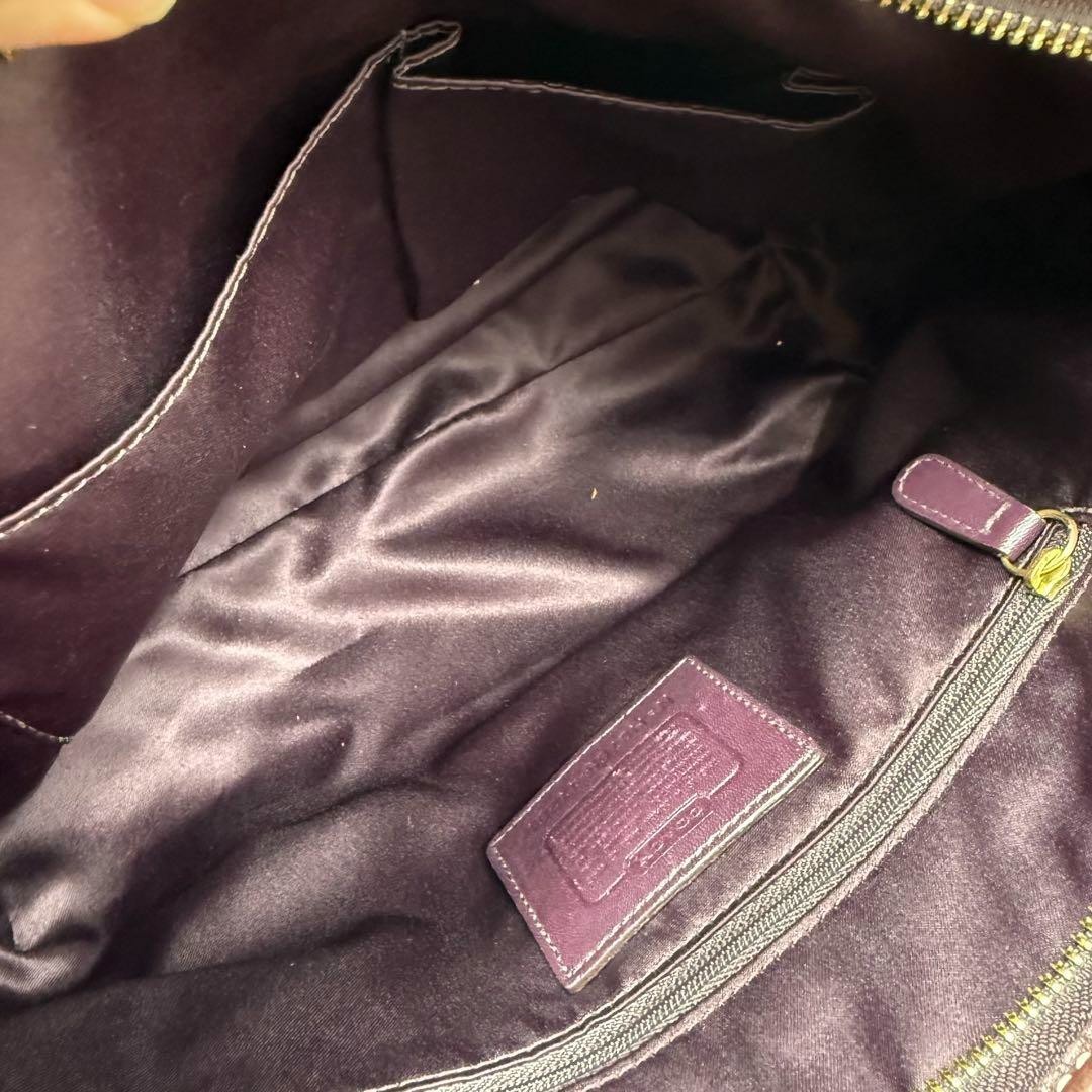 COACH 11261 Vintage Y2K Purse Ergo Hobo Shoulder Bag Leather Brass