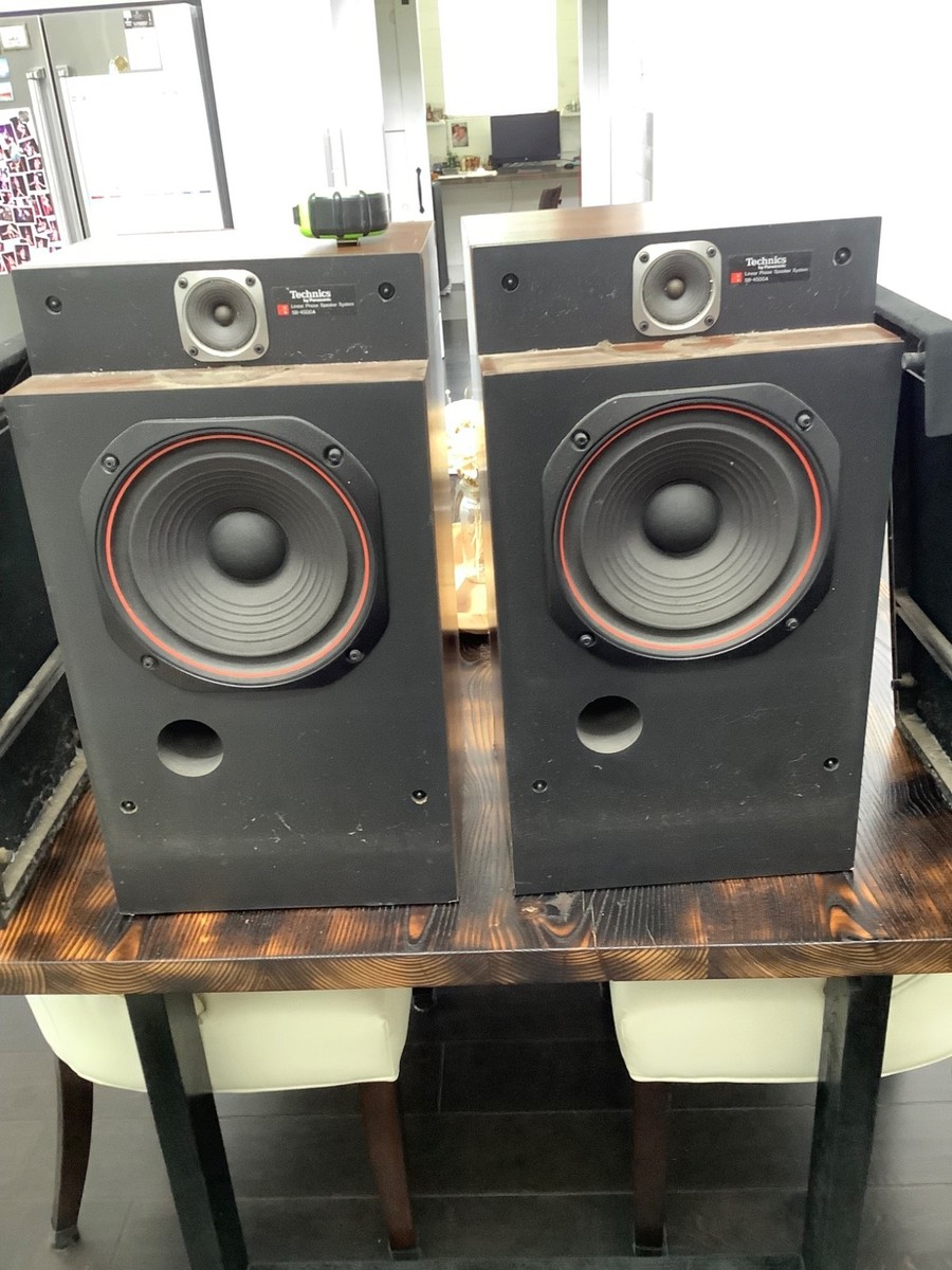 Vintage Technics by Panasonic SB-4500 floor stereo speaker Pair