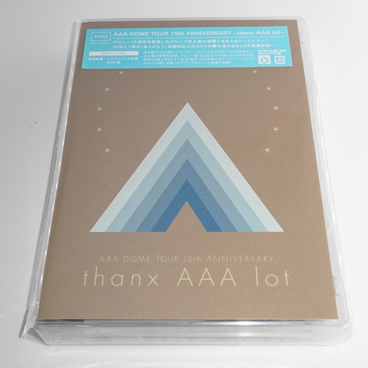 AAA DOME TOUR 15th ANNIVERSARY -thanx AAA lot- (4 DVD set) | eBay