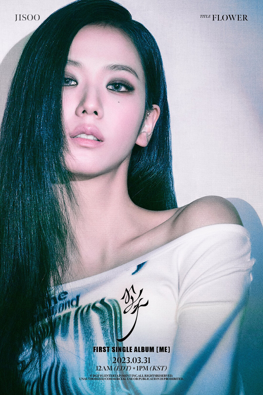 BLACKPINK JISOO [ME] FIRST SINGLE ALBUM YG TAG ALBUM LP Ver/ TAG