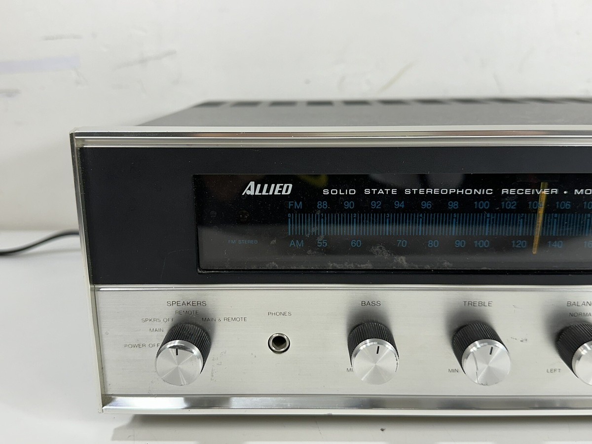 Vintage 1970's Allied 445 ~ Solid State Stereophonic Receiver